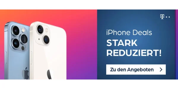 iPhone 13: 21 GB inkl. 5G (Telekom) für effektiv 9,99 Euro mtl. (StreamOn nur noch heute)