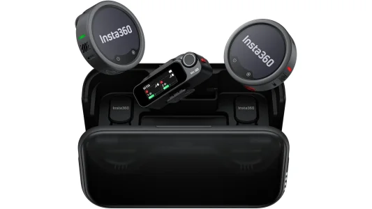 Insta360 Mic Pro: Lavalier-Mikrofon mit E-Ink-Display und 32-Bit-Float-Audio