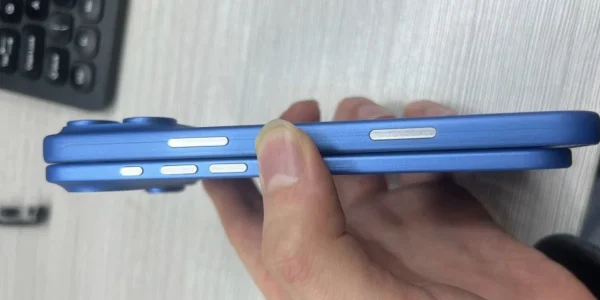 Das iPhone 17 Pro Max & das iPhone 17 Air im Größenvergleich