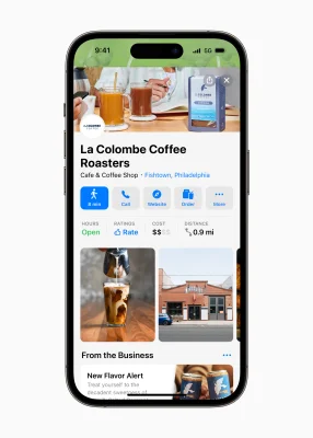 Apple Business Connect ist da: Unternehmen können individuelle Informationen in Apple Maps eintragen