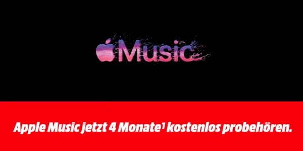 Apple Music bis zu vier Monate kostenlos mit Mediamarkt & Saturn