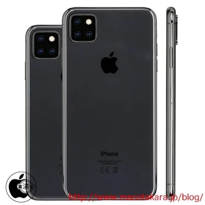 Triple-Kamera des iPhone XI & XI Max bekommt schwarze Beschichtung