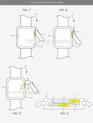 Neues Patent für die Apple Watch: Optischer Sensor könnte Digital Crown ablösen