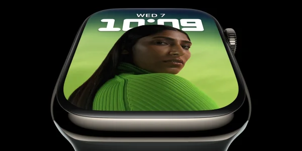 Apple zeigt die Apple Watch Series 8 mit Temperatursensor