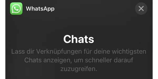 WhatsApp bringt seine Widgets auf das iPhone