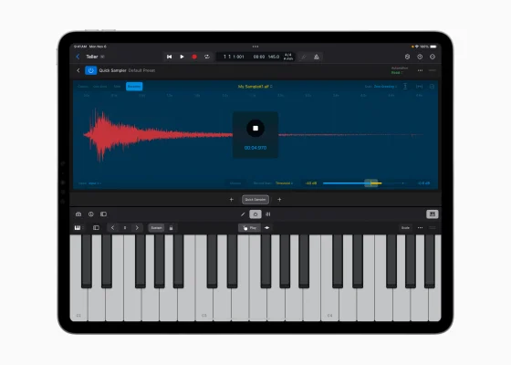 Logic Pro 1.1: Apple veröffentlicht das erste Funktionsupdate für das iPad