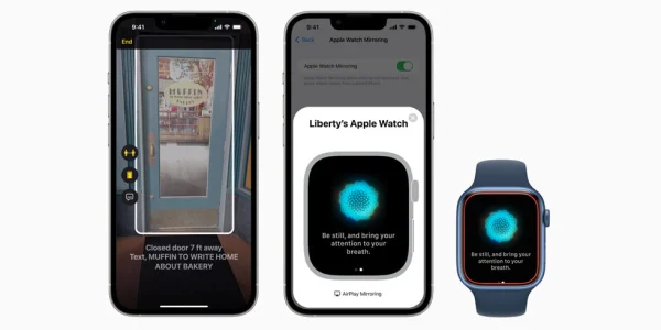 Neue Bedienungshilfen: Apple kündigt Türerkennung, Live-Untertitel und weitere Tools an