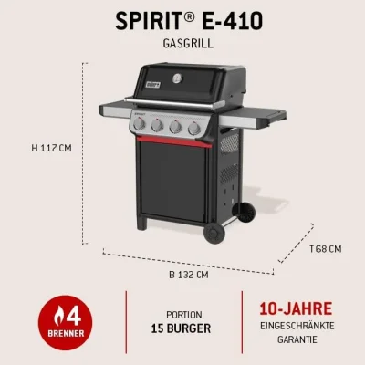 Weber Spirit E-410: Gasgrill als zeitlich begrenztes Schnäppchen