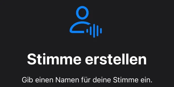 Personal Voice: So erstellt man eine eigene Siri-Stimme auf dem iPhone, iPad oder Mac
