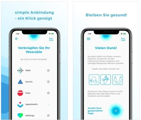 Corona Datenspende: Robert Koch-Institut veröffentlicht App für iOS, iPadOS & Android