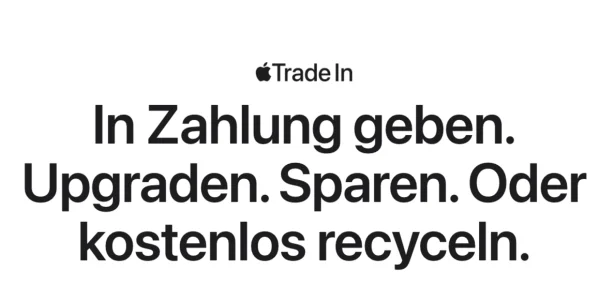 Apple „Trade In“: Apple ändert die Ankaufspreise für gebrauchte Hardware
