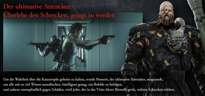 Capcom veröffentlicht Resident Evil 3 für iOS, iPadOS & macOS