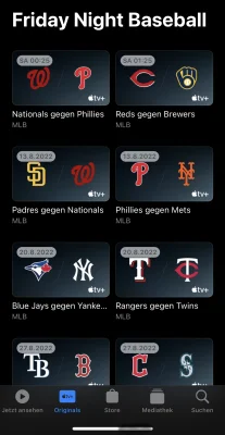 "Friday Night Baseball" startet in Deutschland auf Apple TV+