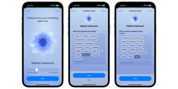 iOS 17 mit Stimmungsaufzeichnung: So funktioniert das neue Feature
