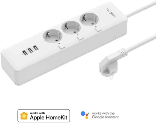 Koogeek HomeKit Steckdosenleiste mit 3-USB Ports