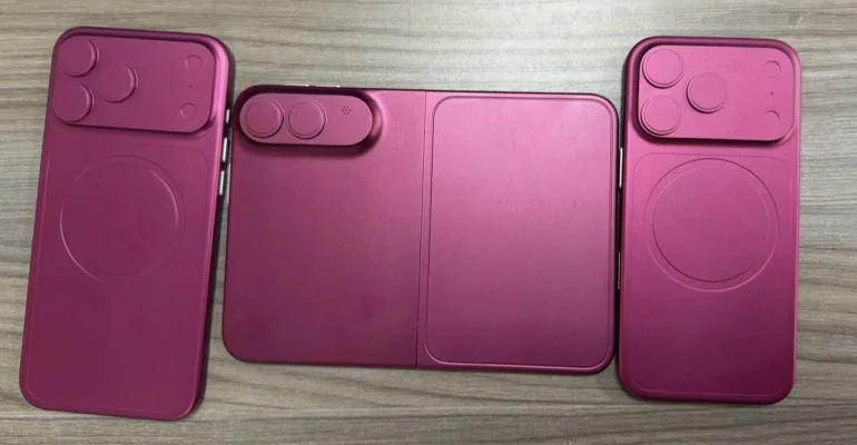 iPhone Fold: Bilder zeigen das Größenverhältnis zum iPhone 18 Pro