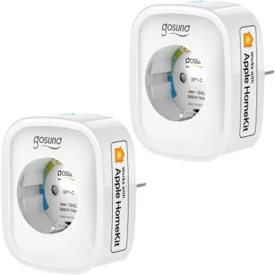 Gosund smarte Steckdose mit Apple HomeKit