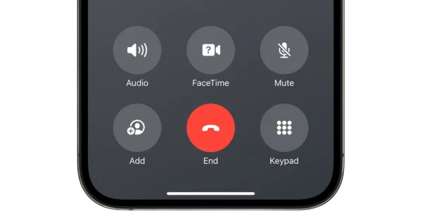 iPhone: Auflege-Button wandert wieder in die Mitte