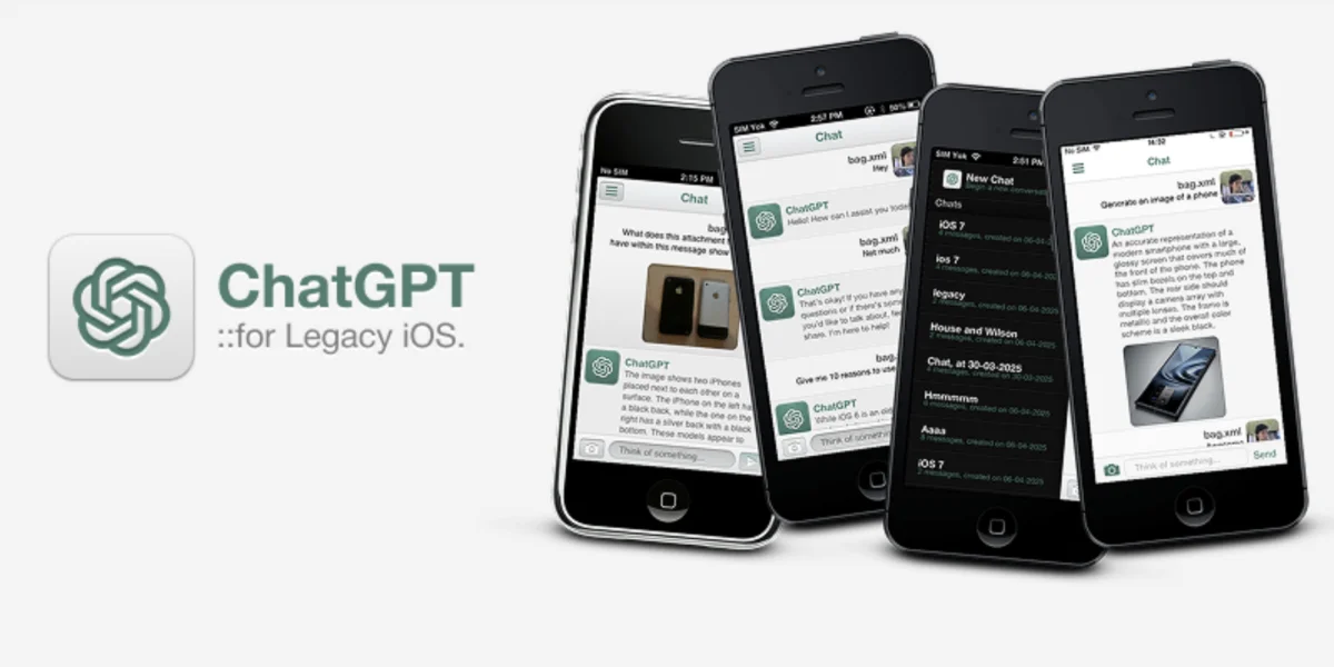 ChatGPT for Legacy iOS: Entwickler bringt intelligenten Chatbot auf das iPhone 3GS