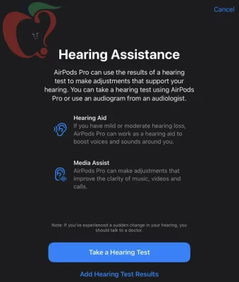 AirPods Pro 2: Apple bereitet mit iOS 18.1 & iPadOS 18.1 den Einsatz als Hörgerät vor