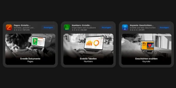 Pages, Keynote und Numbers: Die alten Versionen werden nicht mehr im App Store gelistet!