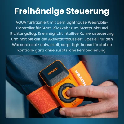 HOVERAir AQUA: Die erste wasserdichte Follow-Me-Drohne für Wassersport