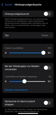 Hintergrundgeräusche: iOS 19 & iPadOS 19 bringen neue Funktionen mit