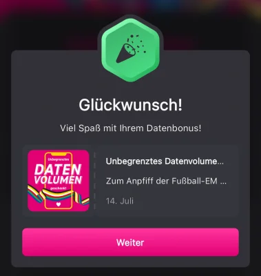 Die Telekom schenkt ihren Kunden zur Fußball-Europameisterschaft unbegrenztes Datenvolumen (Reminder)