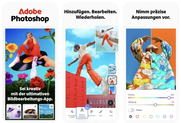 Photoshop für iOS: Adobe veröffentlicht neue iPhone-App mit vielen kostenlosen Funktionen