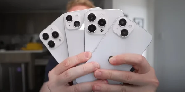 iPhone 14: Alle Modelle als Dummy im Video