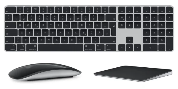 Magic Trackpad, Magic Keyboard und Magic Mouse in neuer Farbe erhältlich