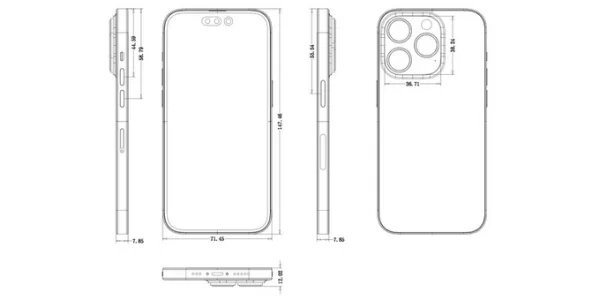 iPhone 14 Pro (Max): Schemazeichnungen zeigen größeres und dickeres Kameramodul