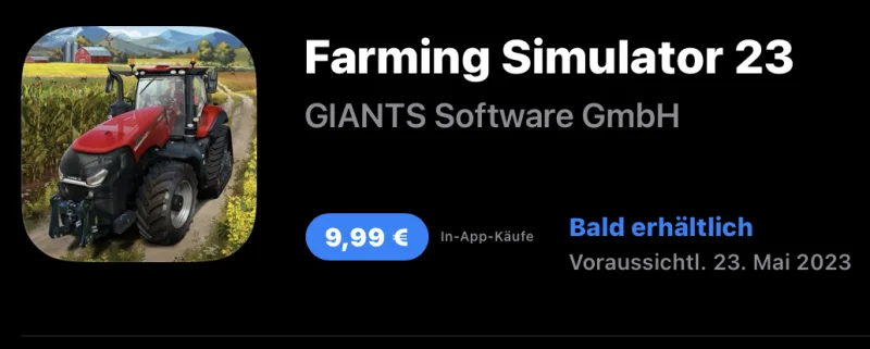 Farming Simulator 23 erscheint im Mai für iOS, iPadOS, Android & Nintendo Switch
