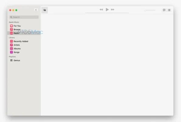 Aufspaltung von iTunes am Mac: Screenshots der TV- & Musik-App für macOS 10.15 aufgetaucht