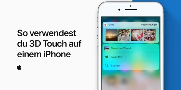 Kommt 3D-Touch zurück? Patentanmeldungen zeigen drucksensitive Sensoren