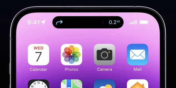 Die Dynamic Island erhält mit dem iPhone 15 einen neuen Näherungssensor