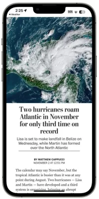 iOS 16.2 & iPadOS 16.2: Neue Funktionen für die Wetter App