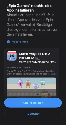 Gratis iPhone-Game der Woche: Epic verschenkt „Dumb Ways to Die 2“