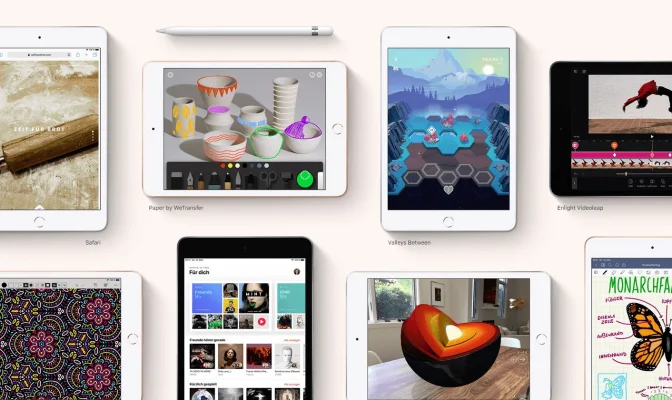 Apple veröffentlicht neues iPad Air und iPad mini mit A12-Prozessor & Unterstützung für den Apple Pencil