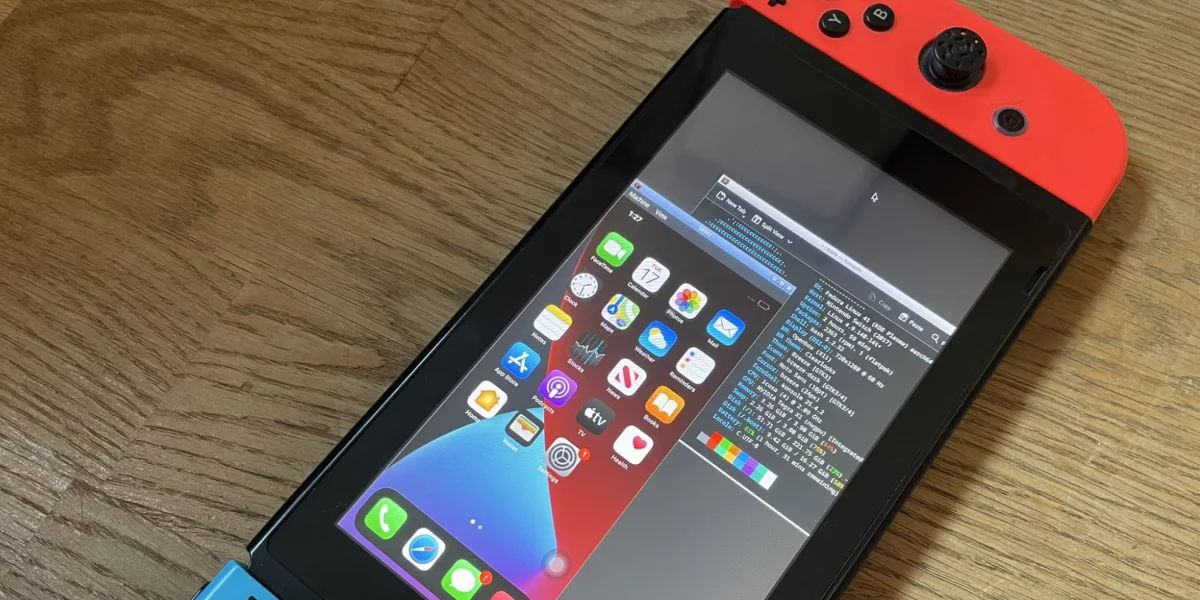 Entwickler bringen iOS auf einer Nintendo Switch zum Laufen