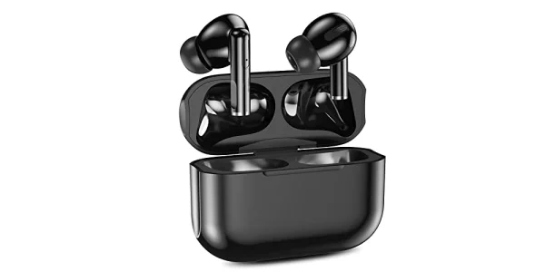 Schwarzer AirPods Pro Klon dank Gutschein für nur 9,98€