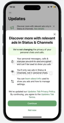 WhatsApp: Erste Beta-Tester berichten von Werbung in der App