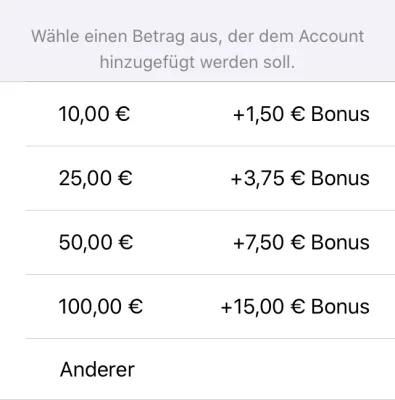 Bonusguthaben für iTunes-Karten: Bei Rewe, Mediamarkt & Apple 15 Prozent extra sichern