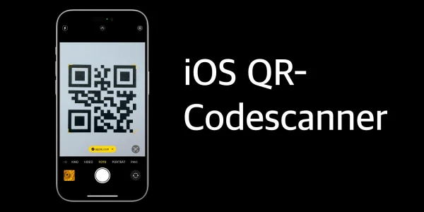 iOS Codescanner: QR-Codes mit dem iPhone ohne Drittanbieter-Apps scannen