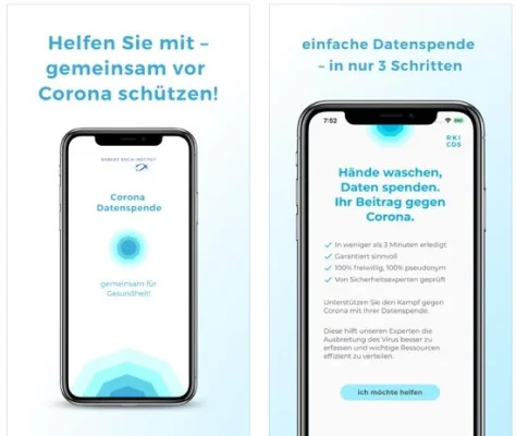 Corona Datenspende: Robert Koch-Institut veröffentlicht App für iOS, iPadOS & Android