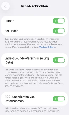 iOS 26.5: So nutzt ihr Ende-zu-Ende-verschlüsselte RCS-Nachrichten mit dem iPhone