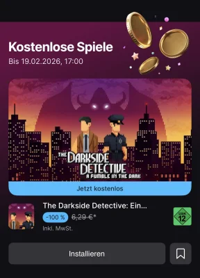 „The Darkside Detective“ und „Nobody Wants to Die“ kostenlos im Epic Games Store