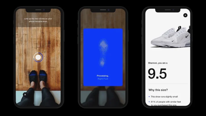 Nike Fit: Nike kündigt AR-Feature an, um die Schuhgröße mit dem iPhone zu ermitteln