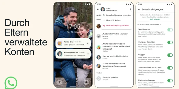 WhatsApp bald mit Kinderkonten für 10- bis 12-Jährige