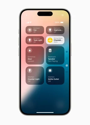 iOS 18: Das Kontrollzentrum erhält einen Power Button